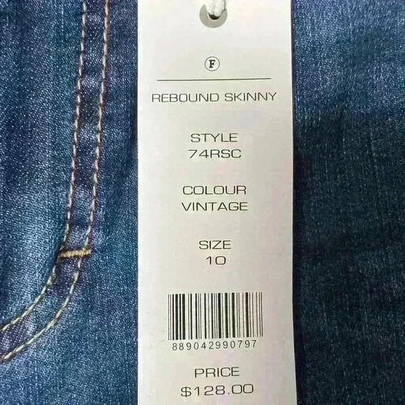 NWT French Connection Rebound Skinny Jeans Size 6 - Picture 4 of 6